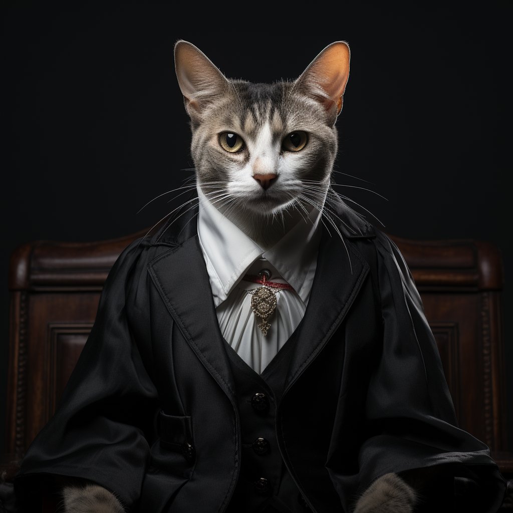 Legal Profession Images Cat Noir Canvas Art