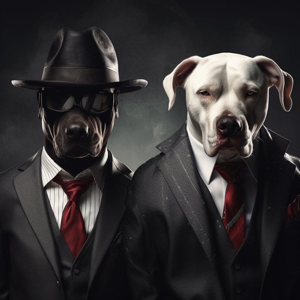 Dominant Mafia Boss Precious Pet Art Image