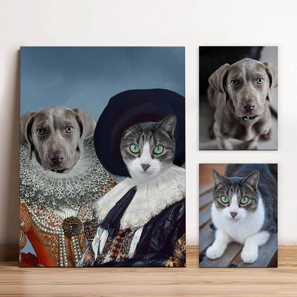 Fully Custom Pet Portrait Pet Art