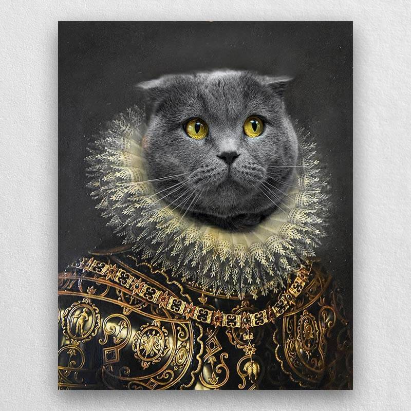 Archduke Regal Animal Portraits Paintings Of Pets In Costumes