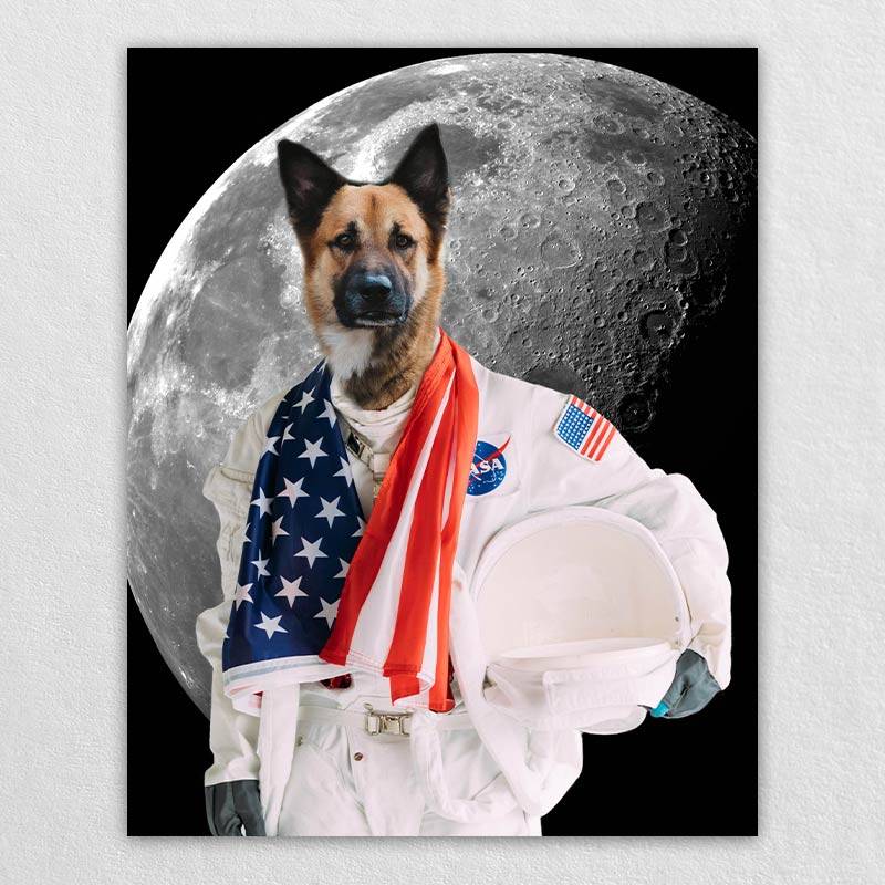 Pets In Astronaut Costume Portraits Cool Animal Portraits