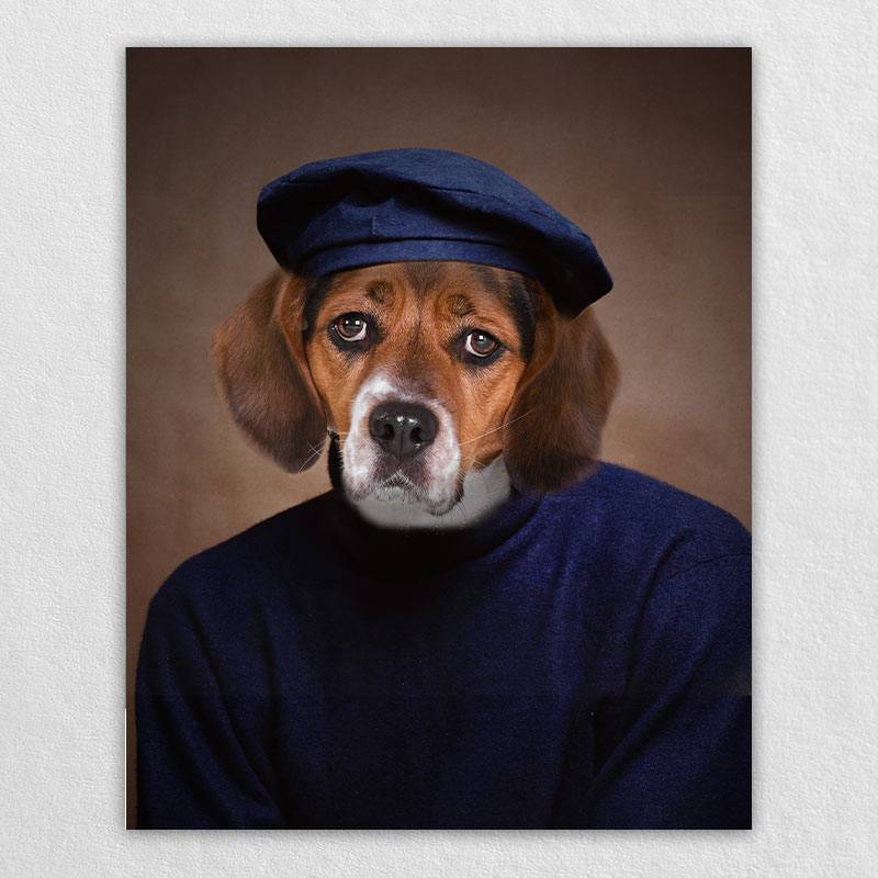 Casual Fashionista Pet Human Portrait Posh Pet Portraits