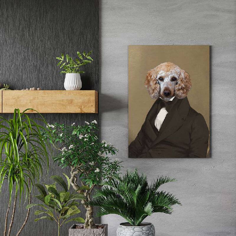 Classical Dog Portraits Pet Photo Portraits
