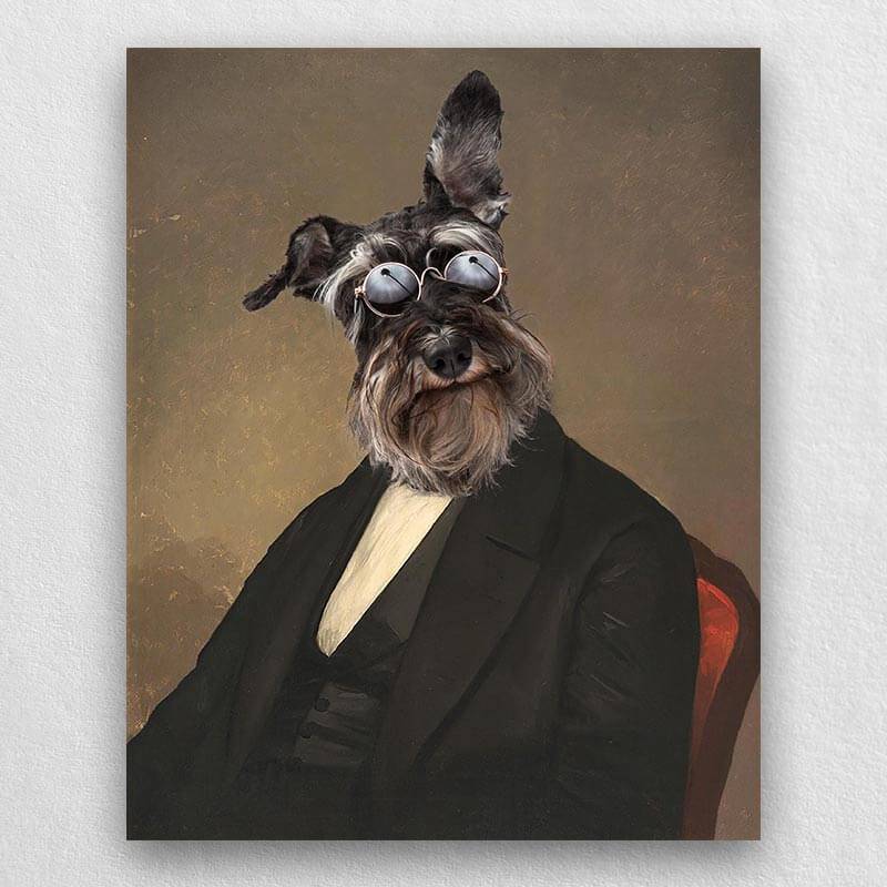 Historical Animal Portraits Painting Cats And Dogs