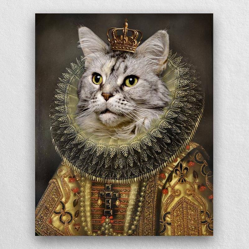 Ruff Renaissance Pet Portraits Pets Painting On Canvas
