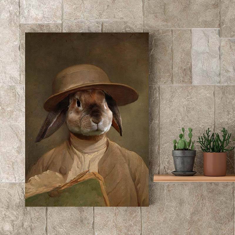Boy With A Drawing Book Pet Portraits Funny Pet Into Art