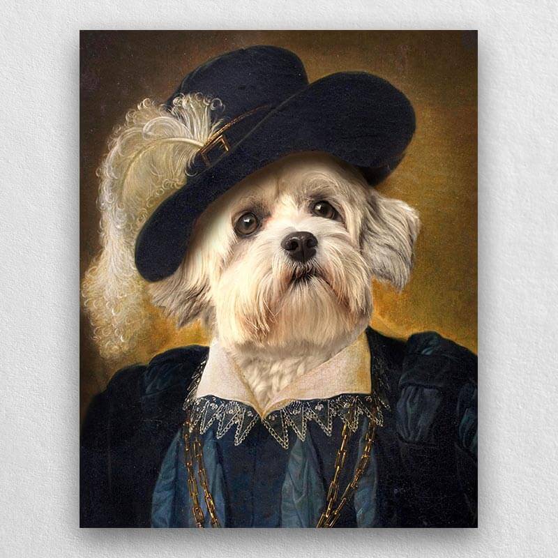 King Of Poland Dog King Portrait Fine Art Pet Portraits