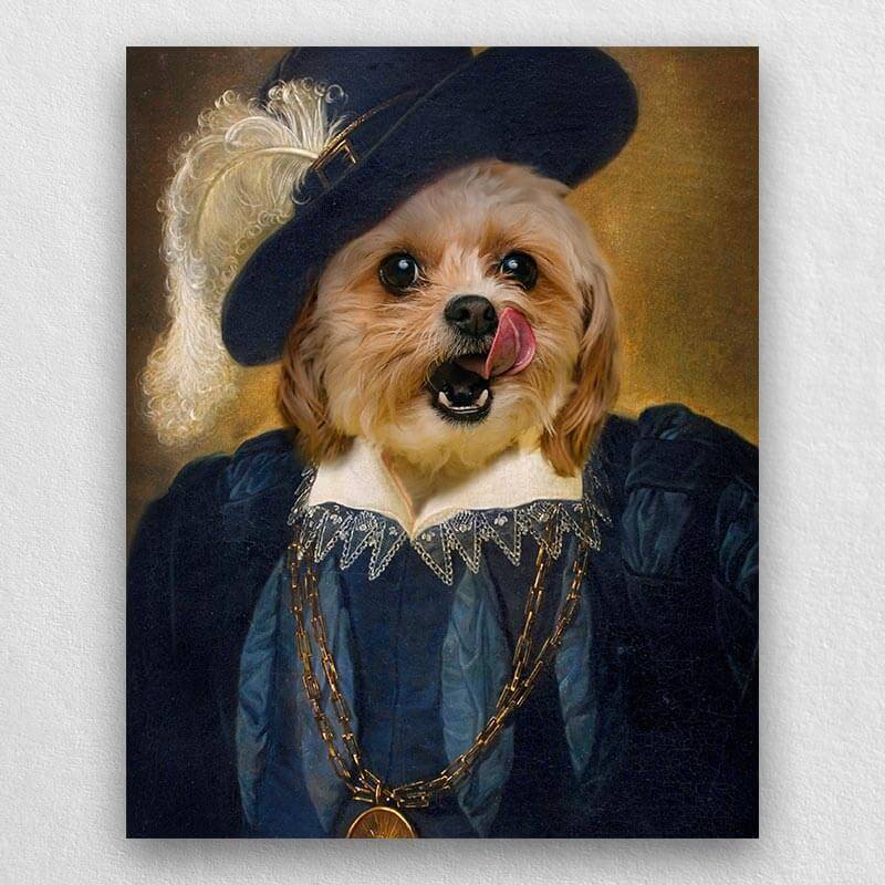 King Of Poland Dog King Portrait Fine Art Pet Portraits