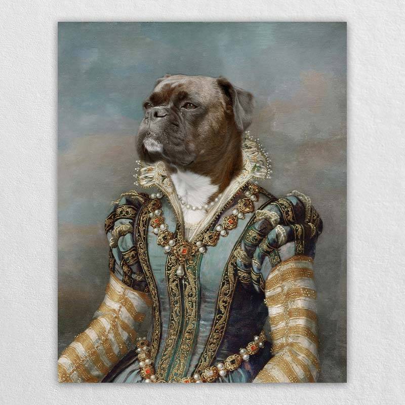 Royalty Dog Portraits Cat Portrait Renaissance
