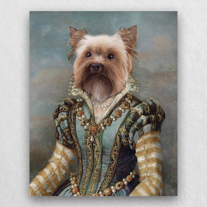 Royalty Dog Portraits Cat Portrait Renaissance