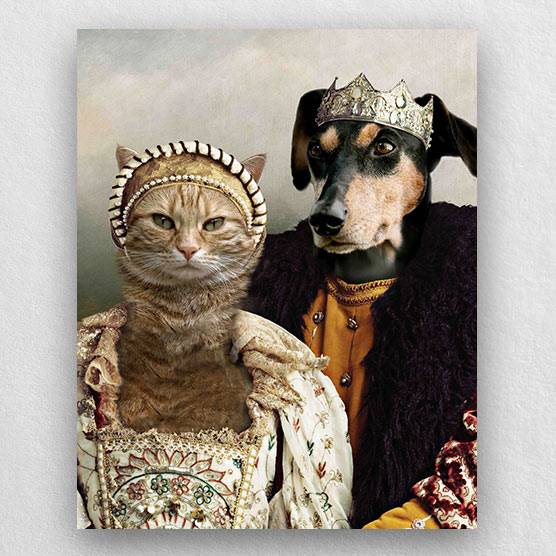 Duke And Duchess Best Pet Portraits Pet Artwork