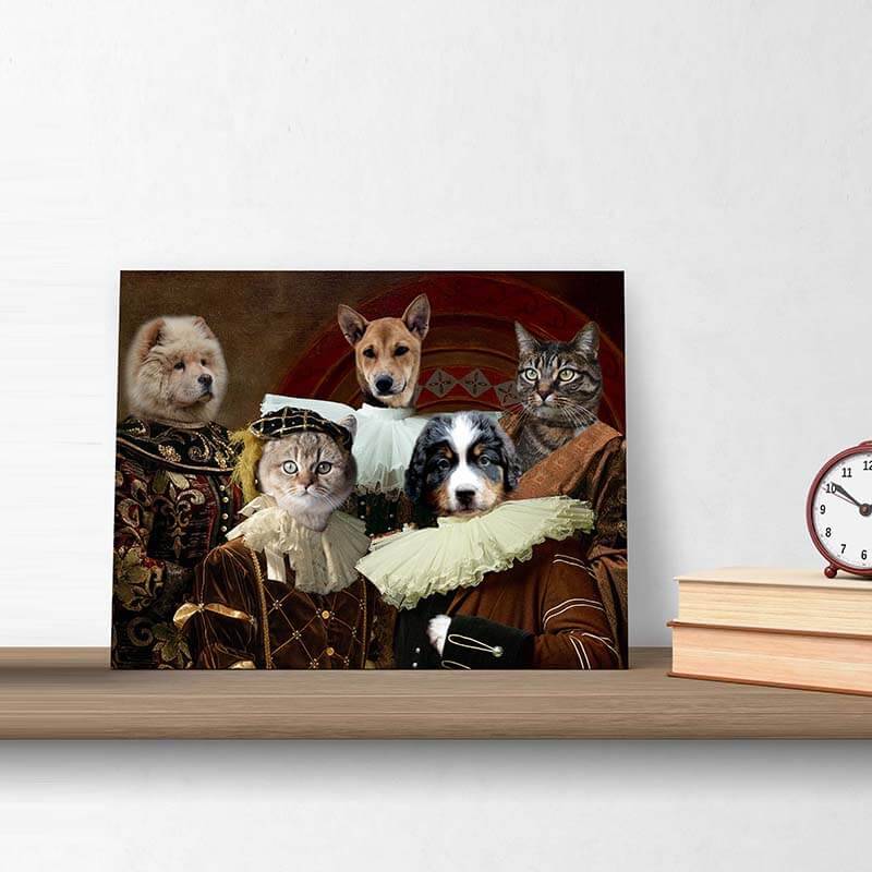 Aristocrat Custom Pet Canvas Pet Art