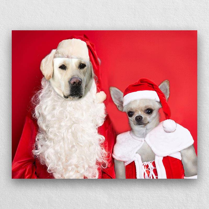 Christmas Pet Portraits In Costume