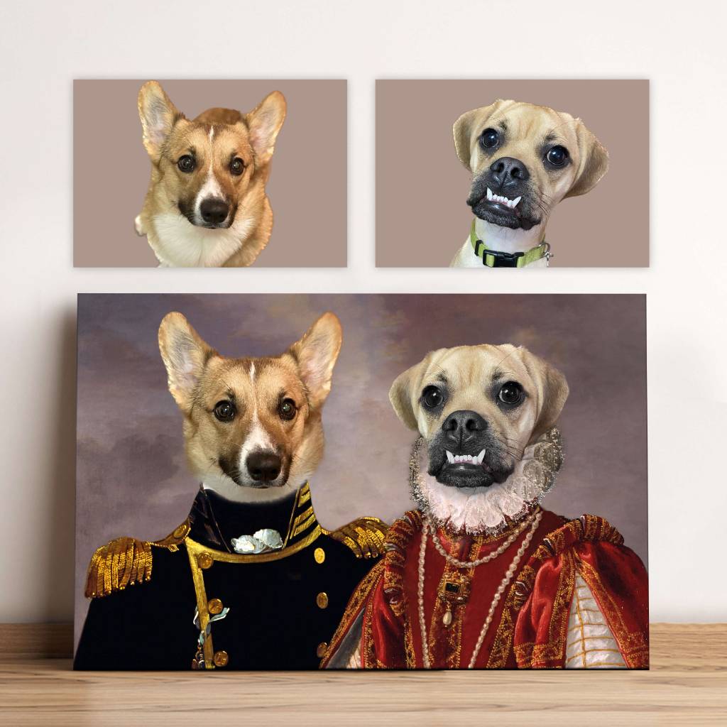 Royalty Renaissance Animal Portraits
