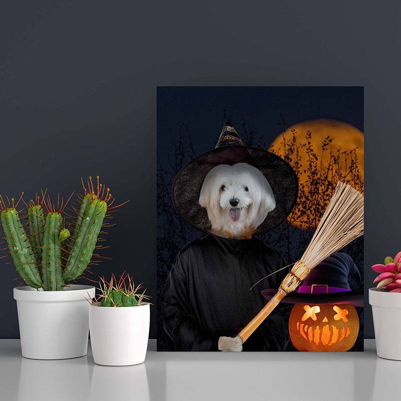 Halloween Fancy Animal Portraits Pet Into Painting