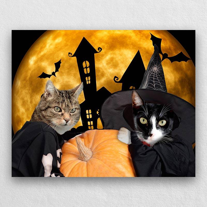 Creative Pet Portraits Halloween Gift Ideas