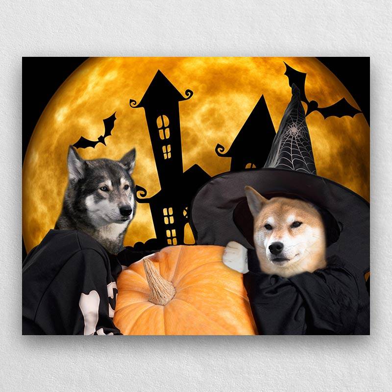 Creative Pet Portraits Halloween Gift Ideas