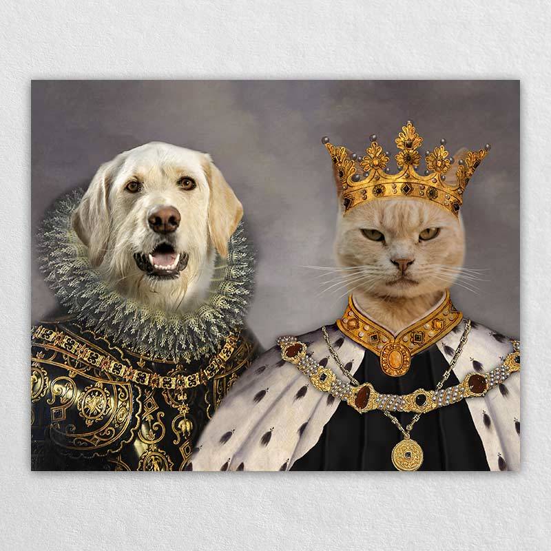 King Archduke Royal Pet Portraits On Human Bodies