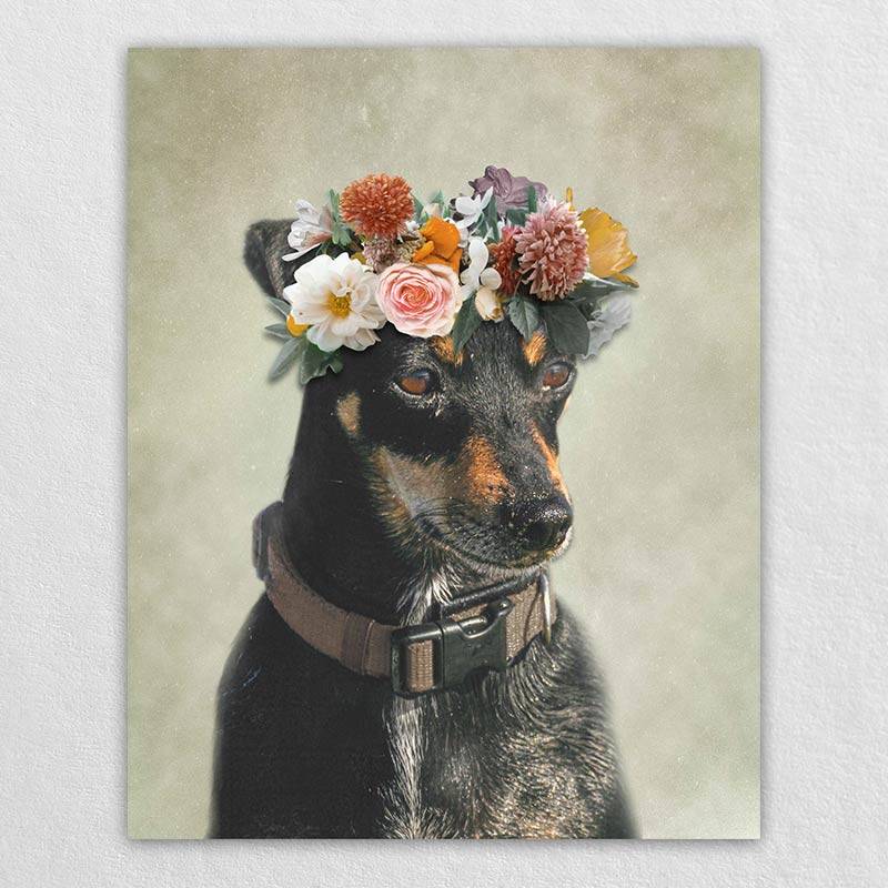 Pet Canvas Custom Personalized Photo Wall Art