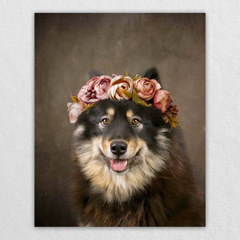 Cat Portrait Photo Dog For Painting Pet Artwork