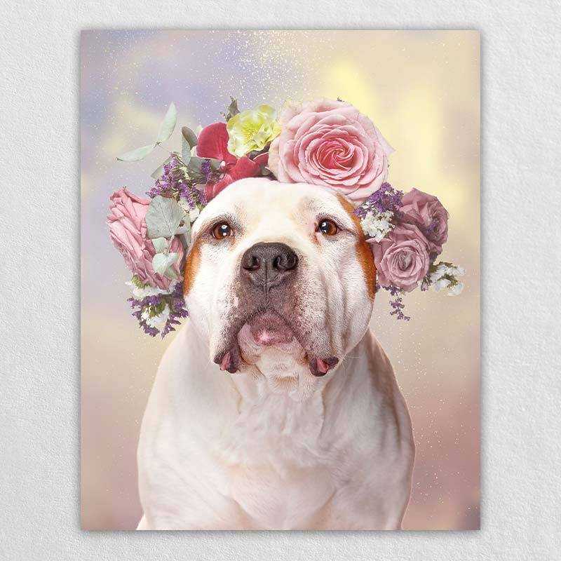 Portrait Pet Dog Picture Custom Family Gifts