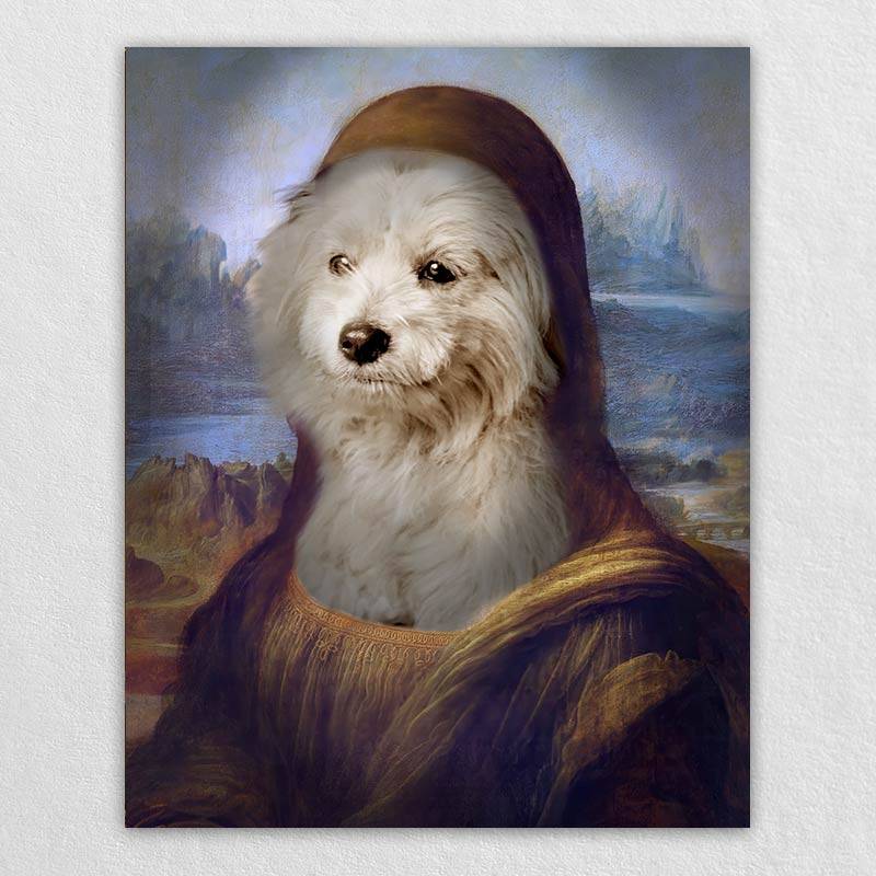 Cute Mona Lisa Famous Animal Portraits