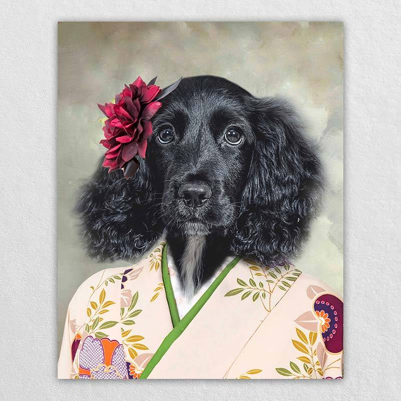 Kimono Custom Pet Art Funny Custom Gifts