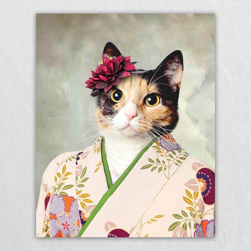 Kimono Custom Pet Art Funny Custom Gifts