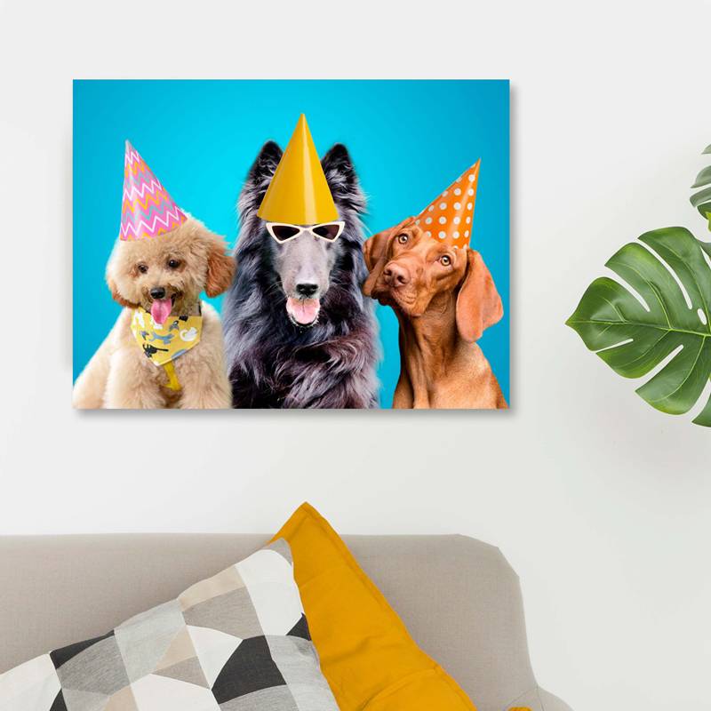Multiple Pet Portrait Custom Photo Gifts