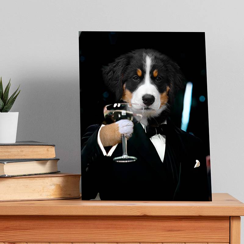 Novelty Pet Portraits Of Animals In Suits