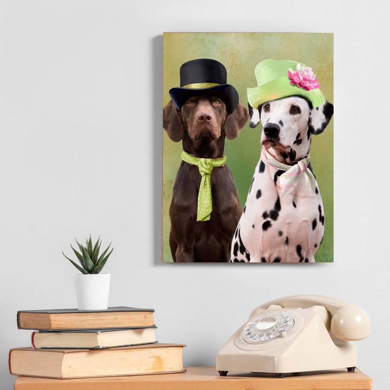 Best Custom Pet Portraits Personalised Canvas Art
