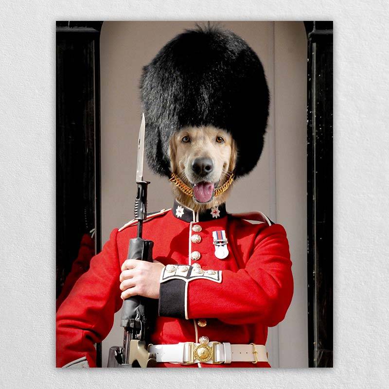 Royal Guards Pet Costume Portraits