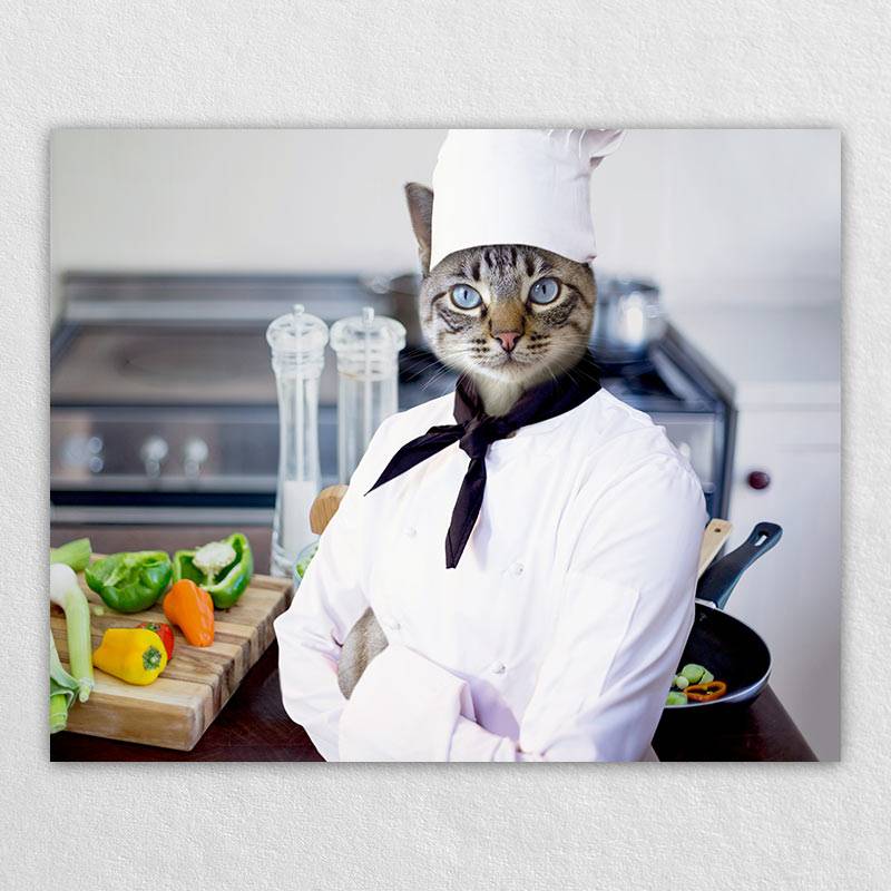 Chef Pet Character Portraits