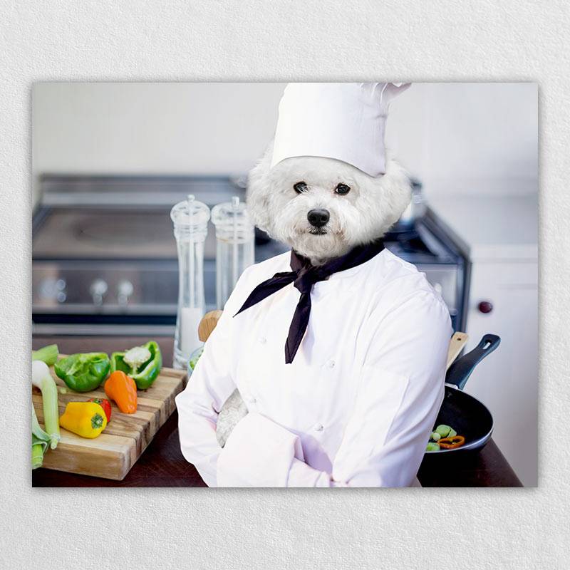 Chef Pet Character Portraits