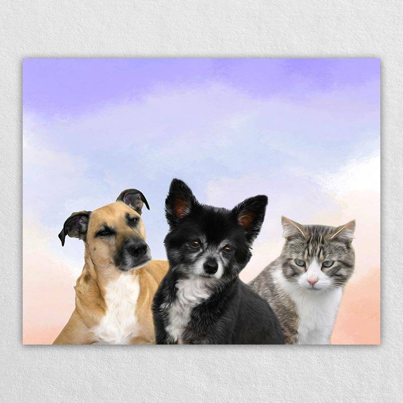 Unique Dog Portraits Cat Portraits