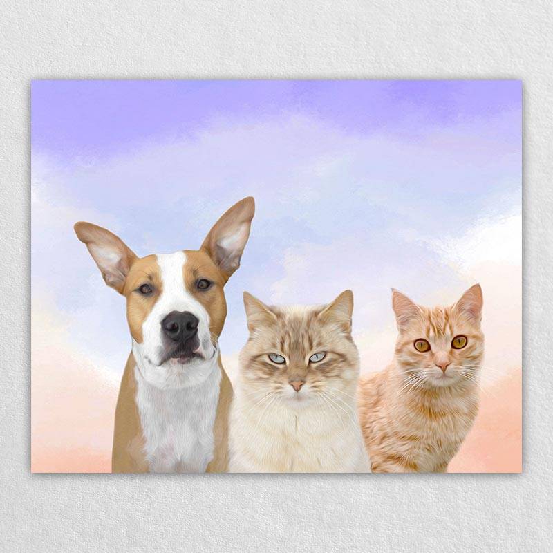 Unique Dog Portraits Cat Portraits
