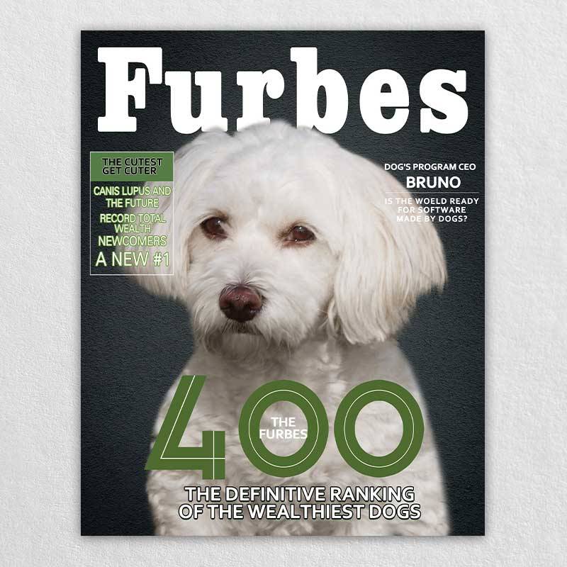 Furbes Cover Custom Canvas Dog Prints