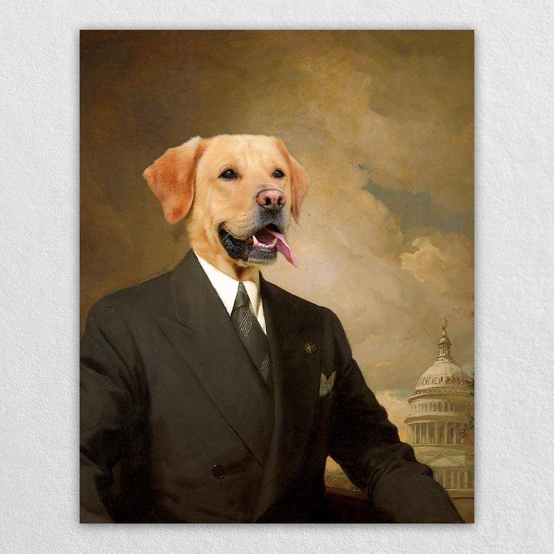 Painting Of Dogs Custom Pet Portrait Painting