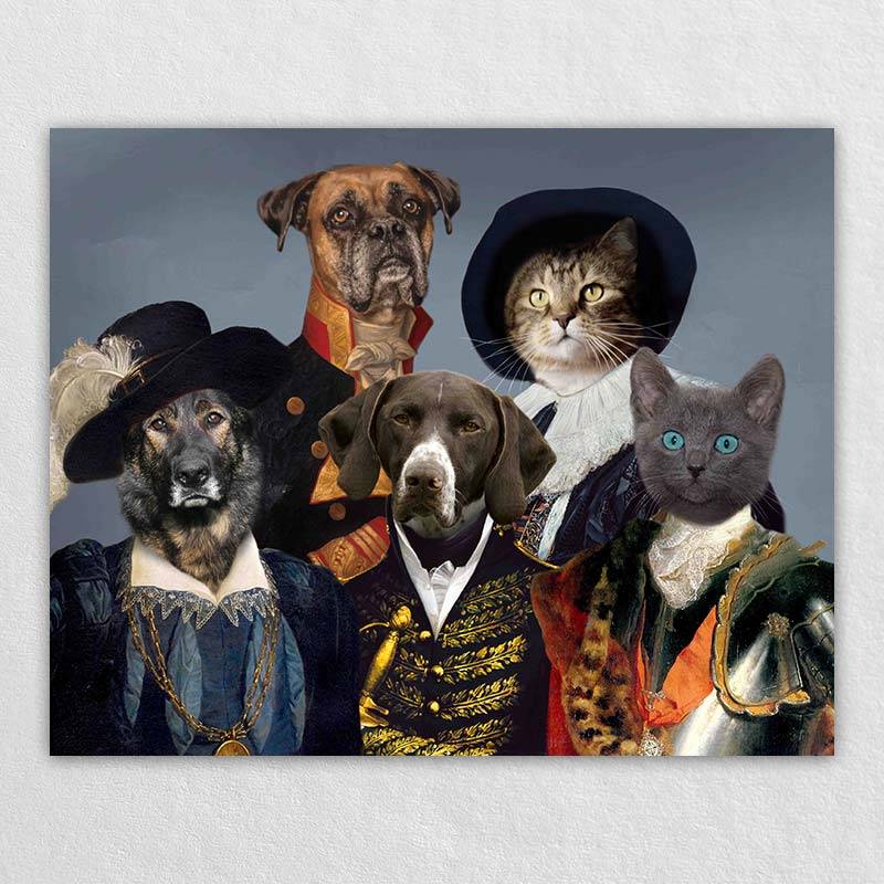 Renaissance Painting Of Your Pet
