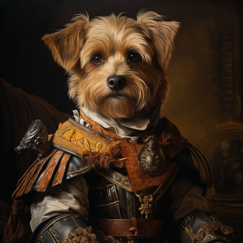 Victorian Dog Portraits Best Pet Art