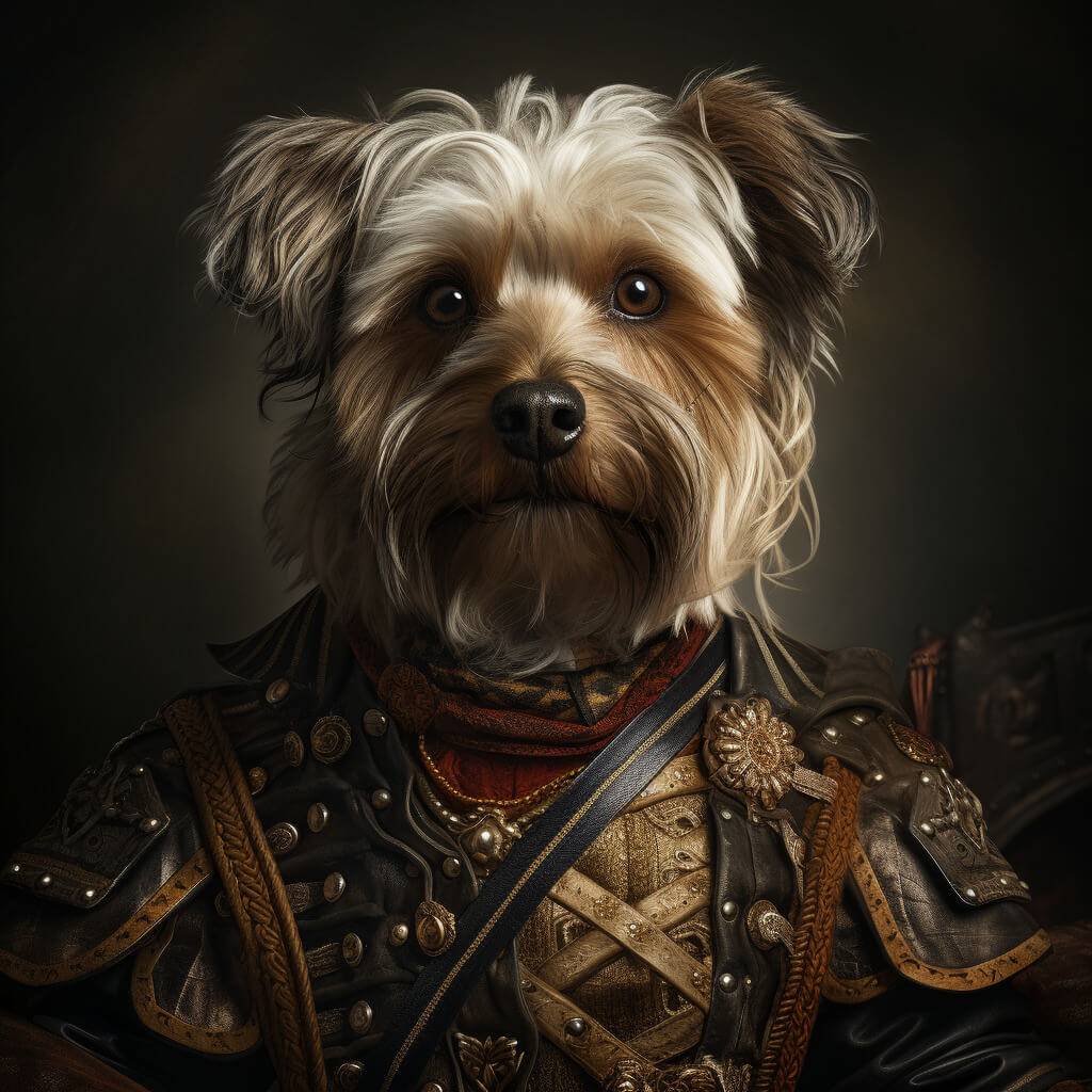 Dog Royalty Portraits Pet Painting From Photo