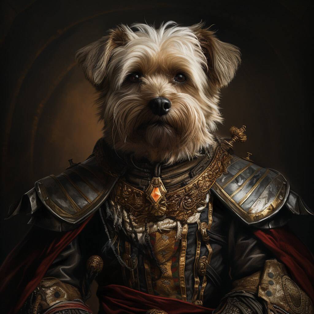 Dogs Painted As Royalty Paint A Pet Portrait