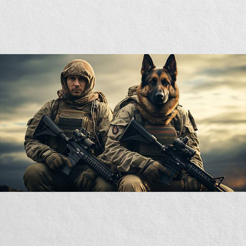 Amazing Portraits Military For Pets And Owners