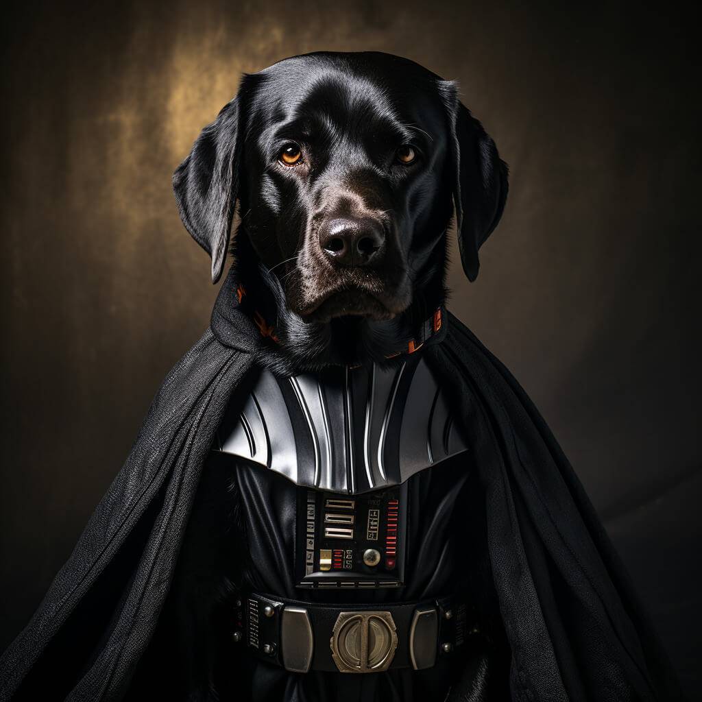 Custom Star Wars Canvas Pet Art Portraits