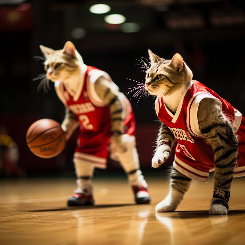 Basketball Portrait Photography Images Of Maine Coon Cats