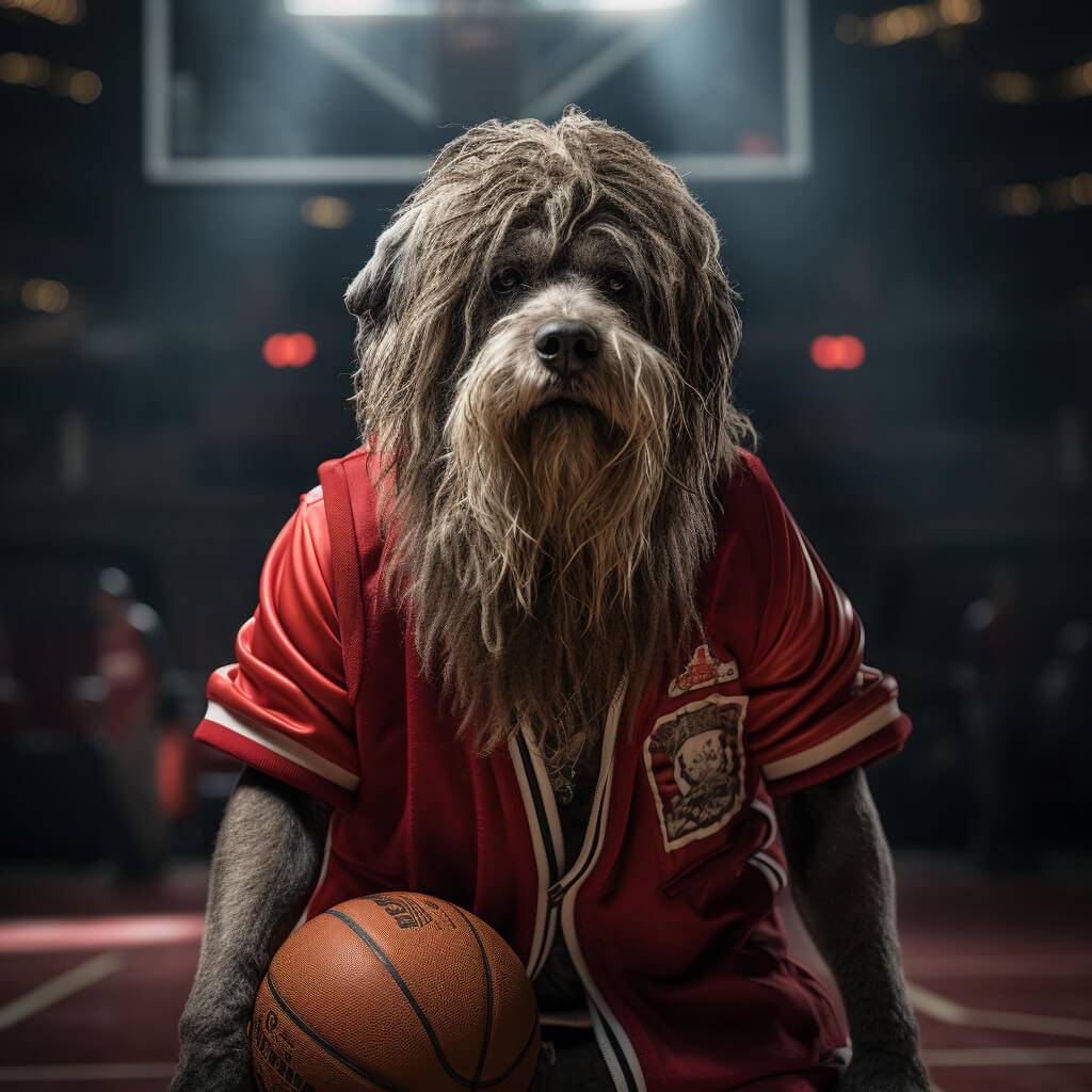Sportsart Basketball The Dog Pictures