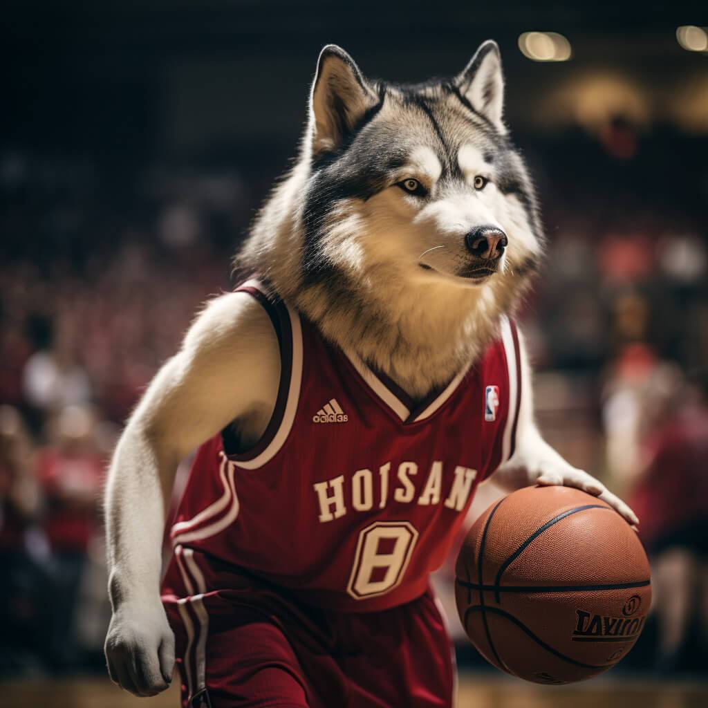 Basketball Contemporary Art Pet Dog Images