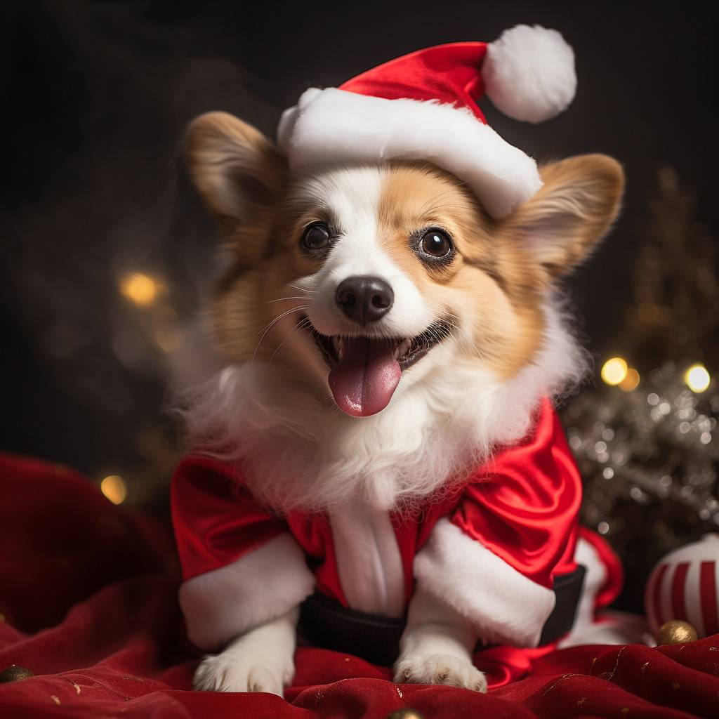 Merry Christmas Painting Pet Photos To Paintings