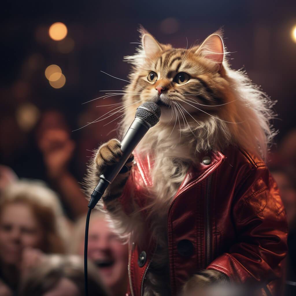 Music Singer Photo Crazy Cat Images