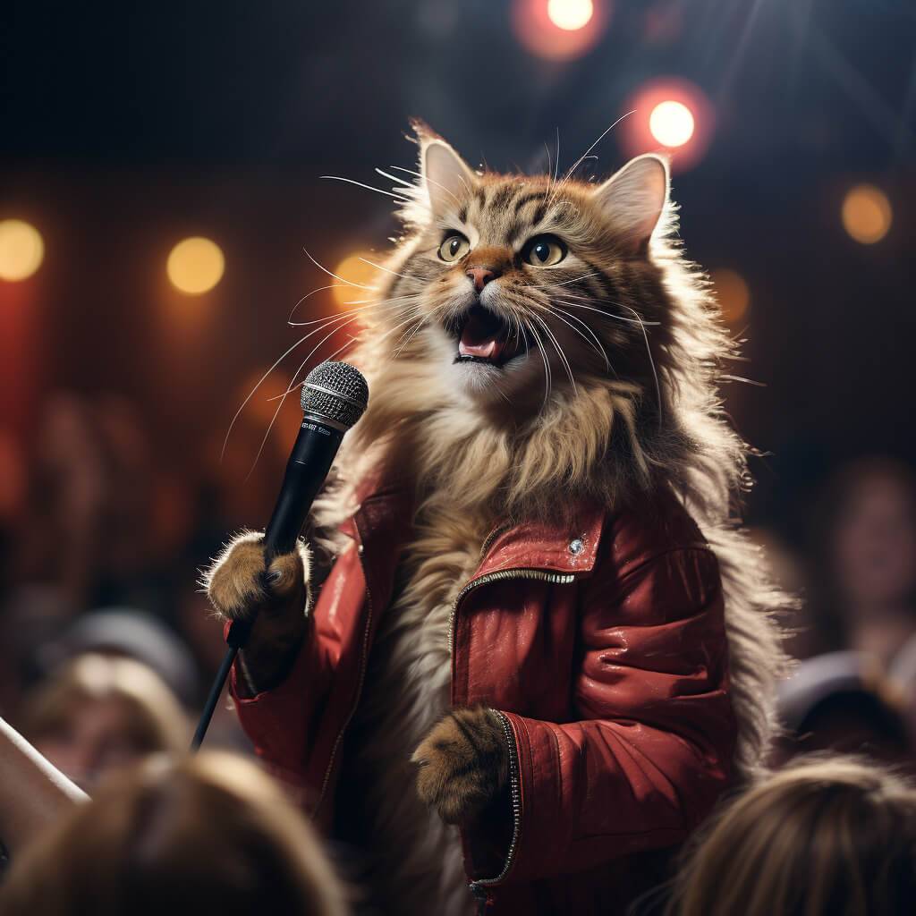 Old Singer Photos Weird Cat Images